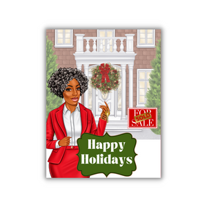 Real Estate Customizable Holiday Cards