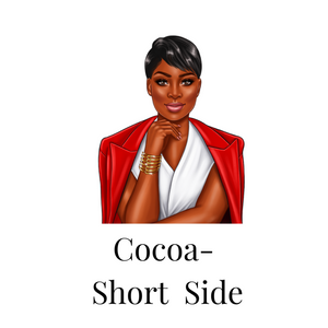 Black Woman Stationery (Short Hair)