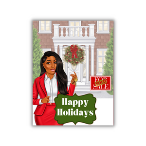 Real Estate Customizable Holiday Cards