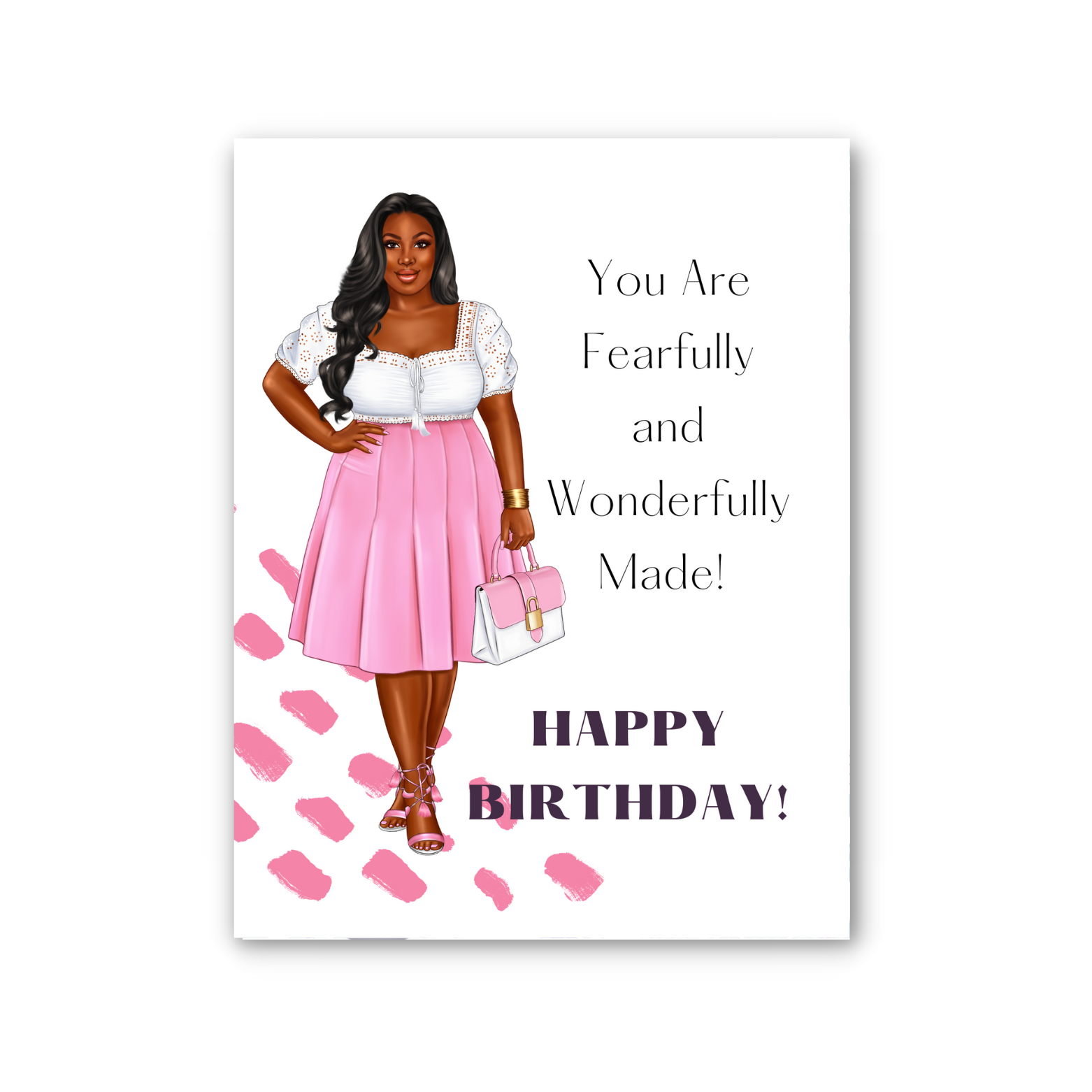 Birthday Card- Fearfully and Wonderfully Made