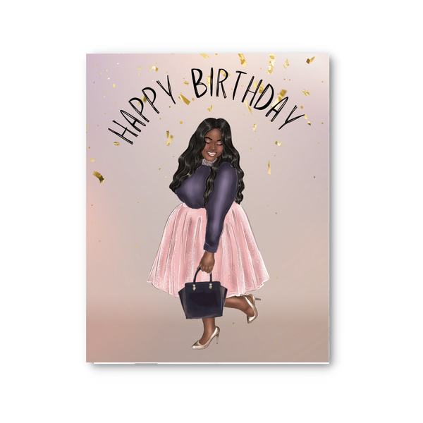 Black not Cracking Greeting Cards - PitPatDot