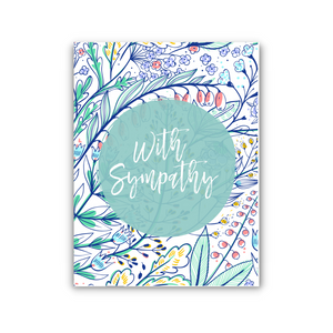 With Sympathy- Floral