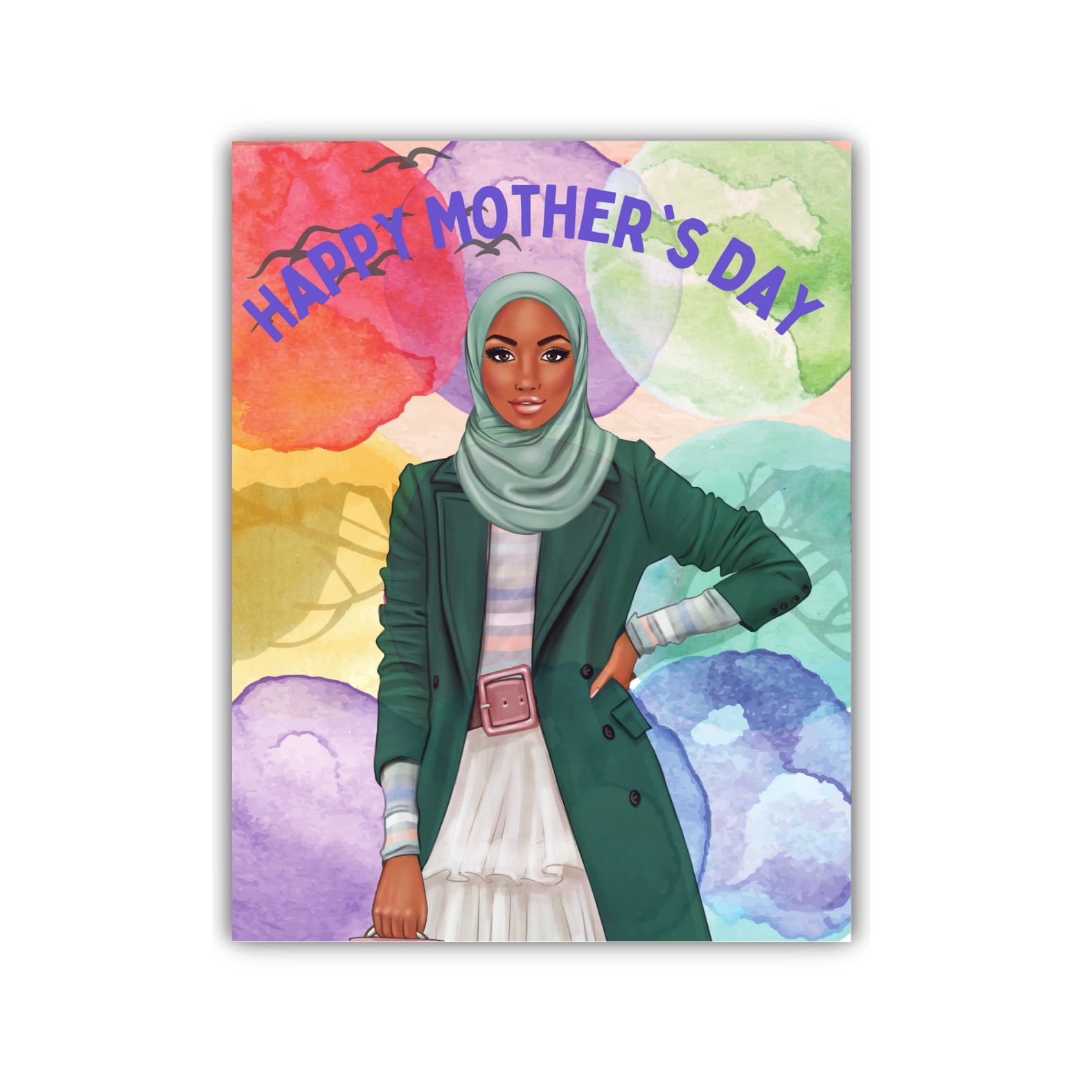 Mother's Day Card- Muslimah