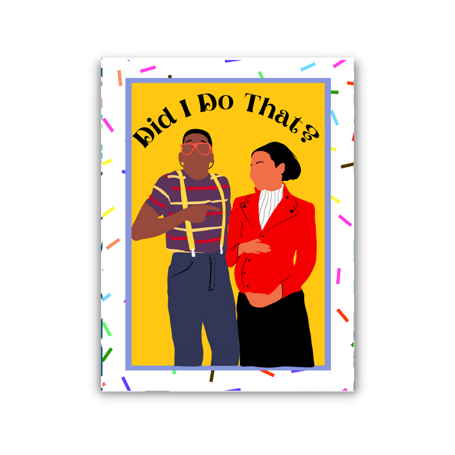 Pregnancy Card- Did I do that?