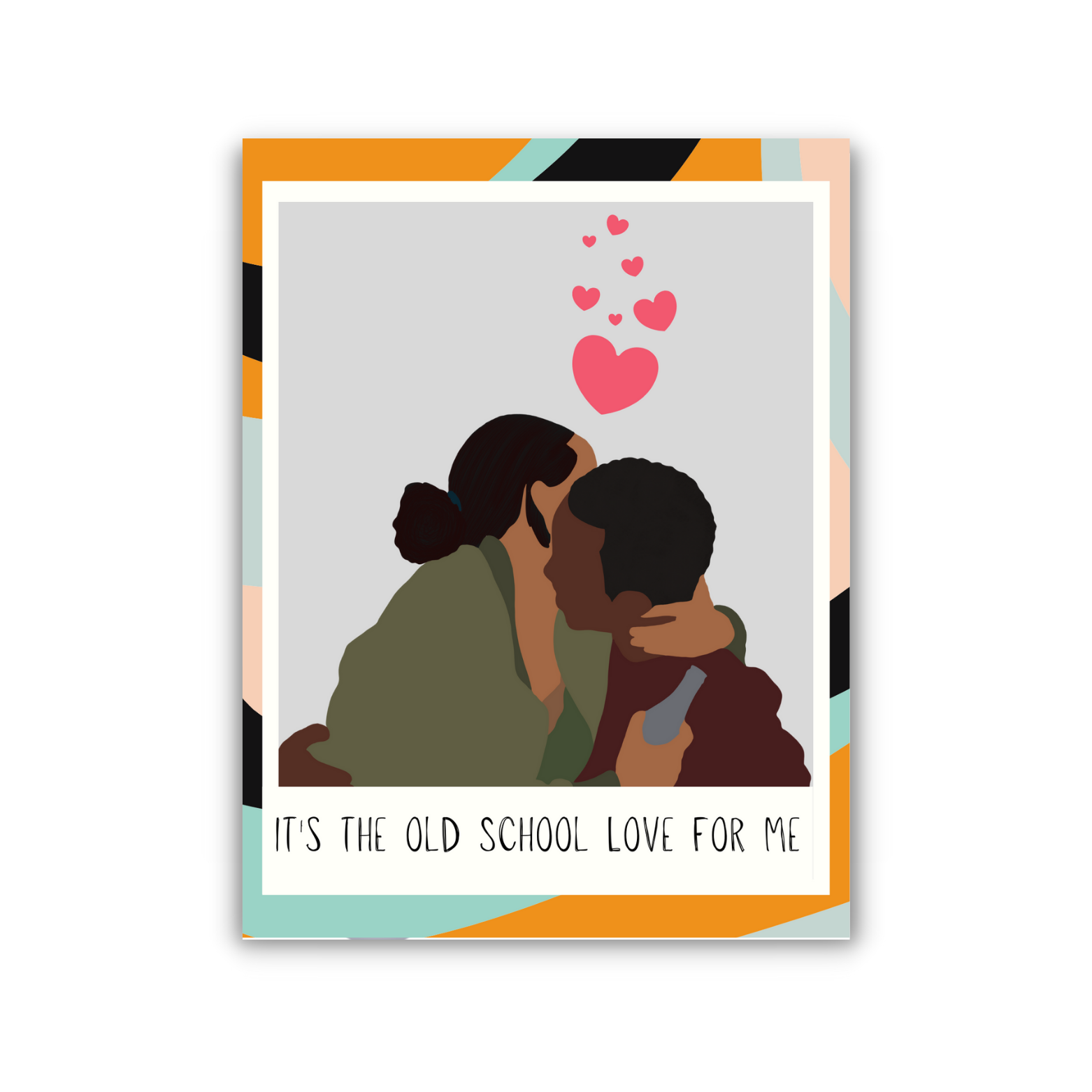 Anniversary Card- "Old School Love"